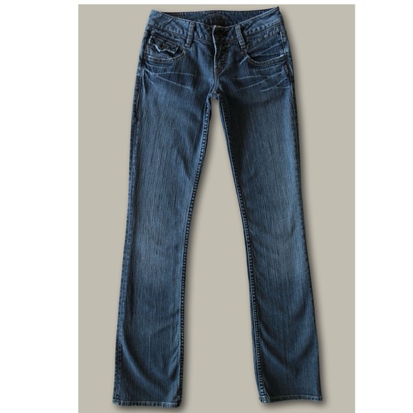 Silver Jeans Co. Denim - Silver Jeans Cindy Vintage Y2K Low Rise Bootcut Jeans 25/33 Blue Made in Canada